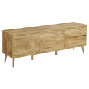 Monarch I 2722 72" TV Stand - Walnut IMAGE 1