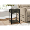 Monarch I 3815 Accent Table - Dark Bronze/Black IMAGE 2