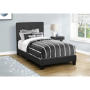 Monarch I 5805T Twin Bed - Black IMAGE 2
