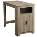 Monarch I 1203 Counter Height Dining Table - Dark Taupe IMAGE 1