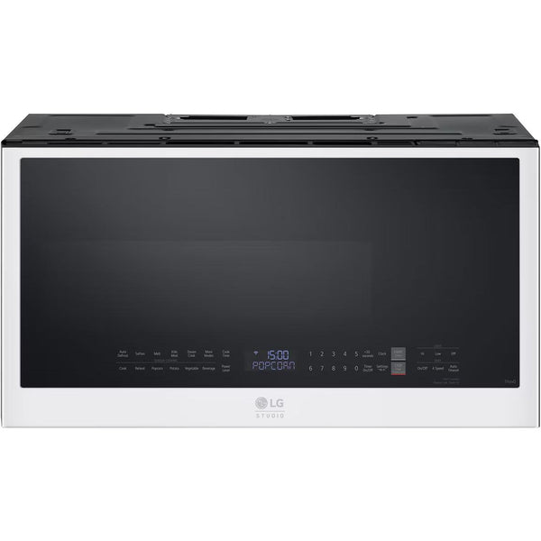 LG STUDIO 2.0 cu. ft. Over-the-Range Microwave Oven with ThinQ MVES2033N IMAGE 1