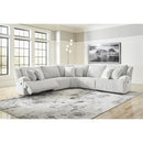  Signature Design by Ashley Top Tier 92706S3C 5 pc Reclining Sectional IMAGE 4