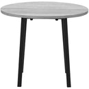 Monarch I 1007 3 pc Dining Set - Grey/Black IMAGE 4