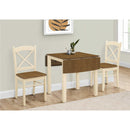 Monarch I 1327 Dining Table - Cream/Oak IMAGE 3