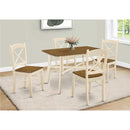 Monarch I 1328 Dining Table - Cream/Oak IMAGE 3