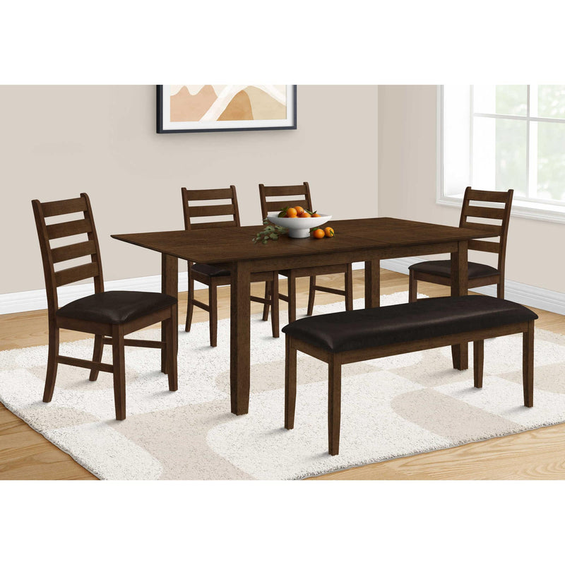 Monarch I 1372 Set of 2 Dining Chairs - Brown/Dark Brown IMAGE 5