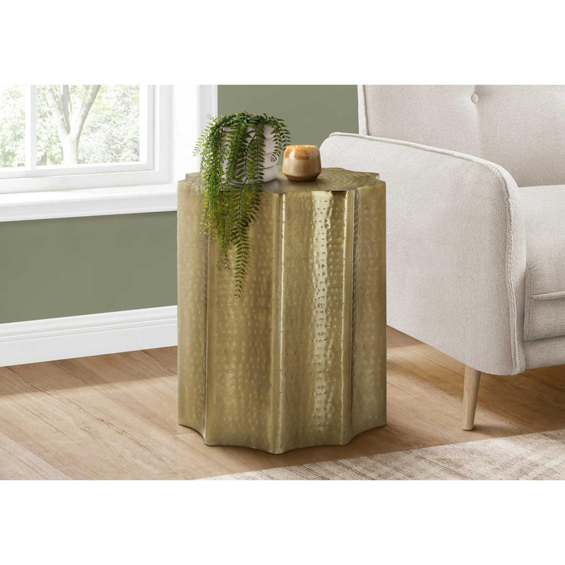 Monarch I 3900 Accent Table - Gold IMAGE 6
