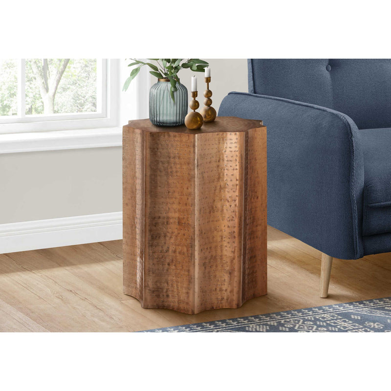 Monarch I 3901 Accent Table - Antique Copper IMAGE 6