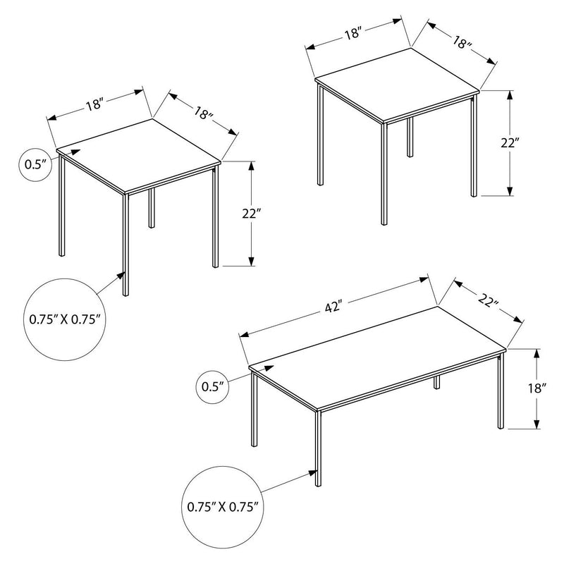 Monarch I 7893P Table Set IMAGE 12