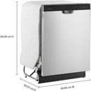 Amana 24-inch Built-in Dishwasher ADFS2524RS IMAGE 12