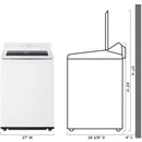 LG Top Loading Washer with EasyUnload™ WT8200CW IMAGE 16