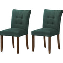 Monarch I 1220 Set of 2 Dining Chairs - Blue IMAGE 1