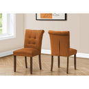 Monarch I 1221 Set of 2 Dining Chairs - Orange IMAGE 2