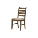 Monarch I 1342 38"H Dining Chair - Upholstered Brown Fabric IMAGE 3