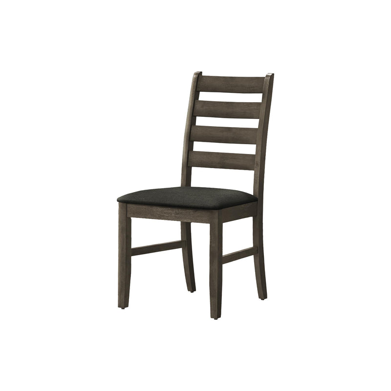 Monarch I 1347 38"H Dining Chair - Upholstered Dark Grey Fabric IMAGE 2
