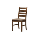 Monarch I 1355 38"H Dining Chair - Upholstered Brown Fabric IMAGE 3