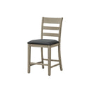 Monarch I 1382 42"H Counter Height Dining Chair - Antique Grey IMAGE 3