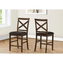 Monarch I 1388 42"H Counter Height Dining Chair - Dark Walnut IMAGE 1