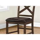 Monarch I 1388 42"H Counter Height Dining Chair - Dark Walnut IMAGE 2