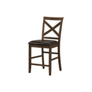 Monarch I 1388 42"H Counter Height Dining Chair - Dark Walnut IMAGE 3