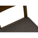 Monarch I 1396 37"H Dining Chair - Brown Walnut/Brown Fabric IMAGE 9