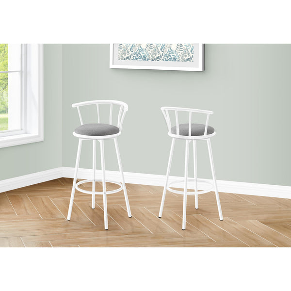 Monarch I 2397 36"H - Swivel/White Metal IMAGE 1