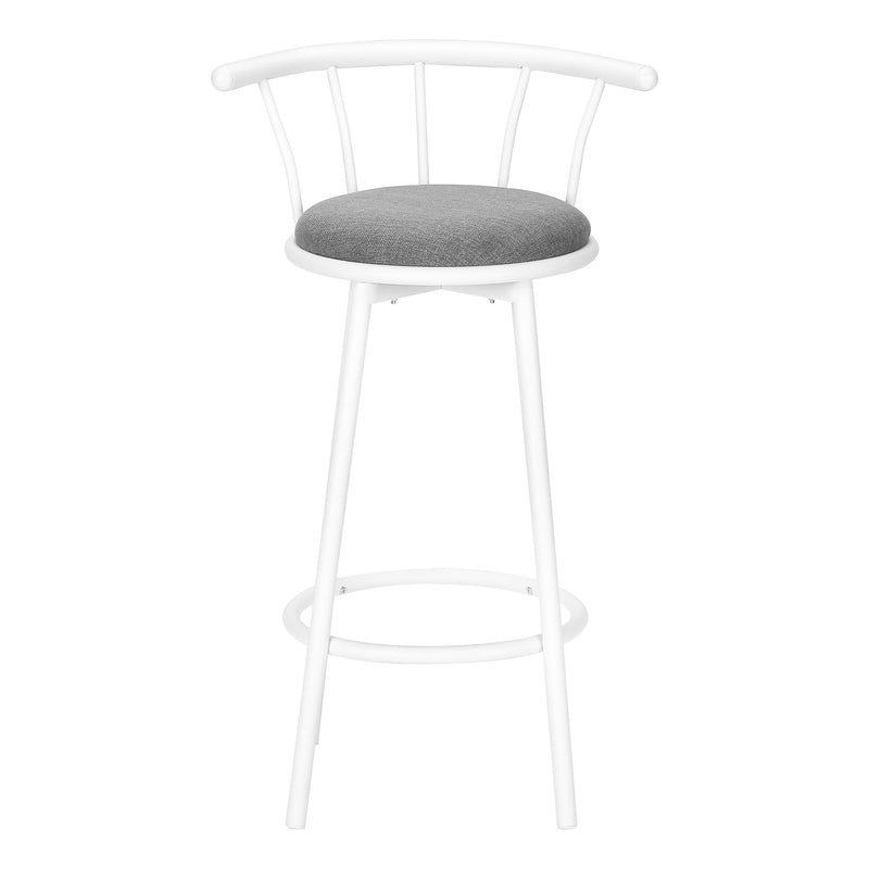 Monarch I 2397 36"H - Swivel/White Metal IMAGE 3