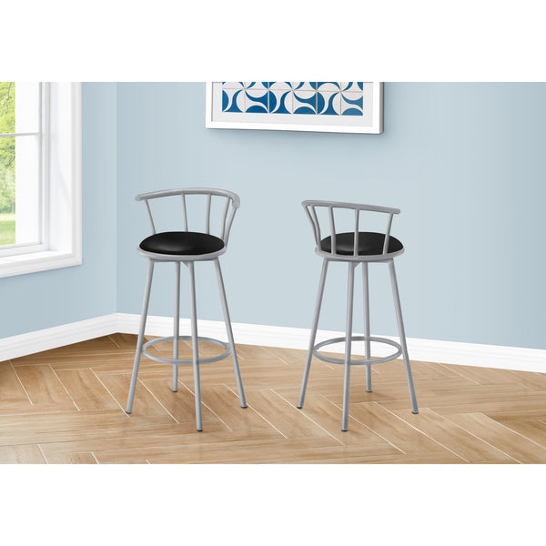 Monarch I 2399 36"H - Swivel/Silver Metal IMAGE 1