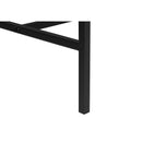 Monarch I 2739 60"L TV Stand - Grey/Black Metal with Storage IMAGE 9