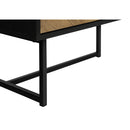Monarch I 2752 72"L TV Stand - Black /Metal with 2 Wood-Look Doors IMAGE 9
