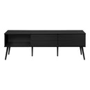 Monarch I 2783 72"L TV Stand - Black with 2 Doors IMAGE 5