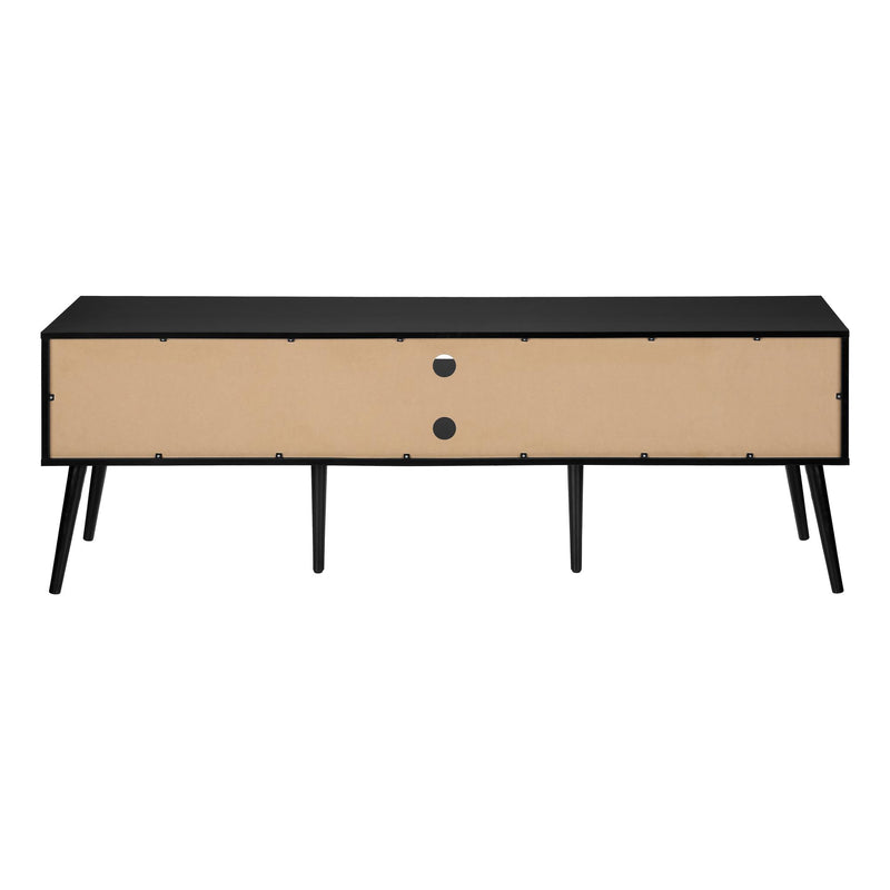 Monarch I 2783 72"L TV Stand - Black with 2 Doors IMAGE 8