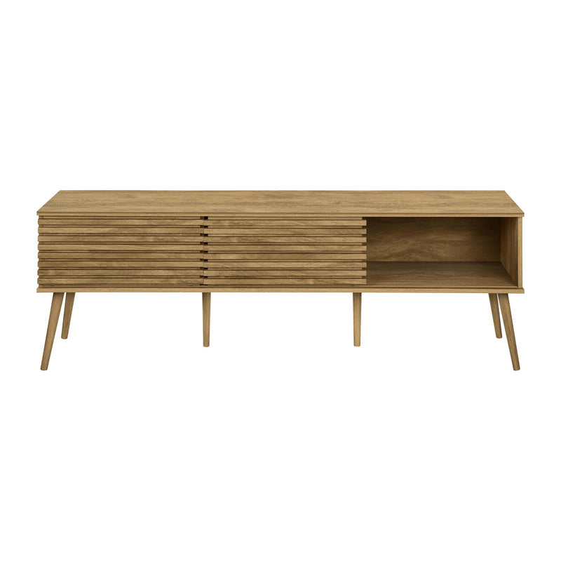 Monarch I 2784 72"L TV Stand - Walnut with 2 Doors IMAGE 6