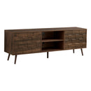 Monarch I 2787 72"L TV Stand - Dark Walnut with Storage IMAGE 2