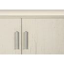 Monarch I 2799 72"L TV Stand - Antique White with 4 Doors IMAGE 8