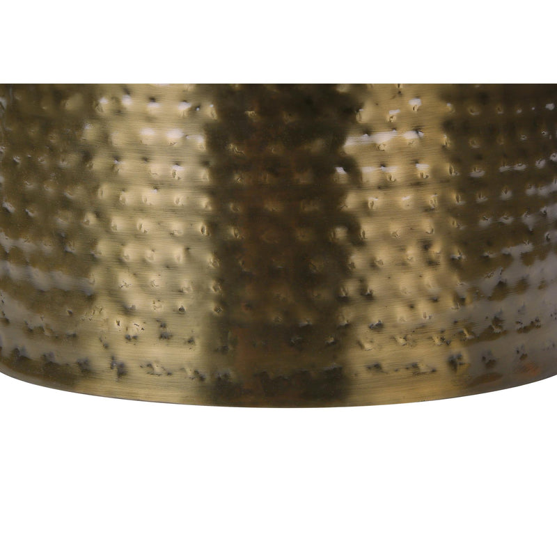 Monarch I 3914 22"H - Gold Iron Metal Drum IMAGE 5