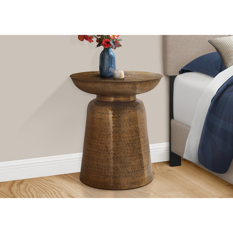 Monarch I 3915 22"H - Copper Iron Metal Drum IMAGE 2