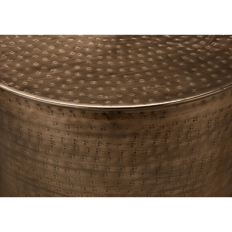 Monarch I 3919 22"H - Antique Copper Iron Metal Drum IMAGE 4