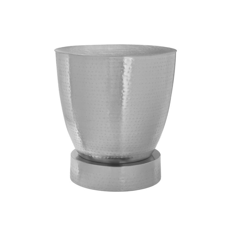Monarch I 3920 22"H - Chrome Iron Metal Drum IMAGE 3