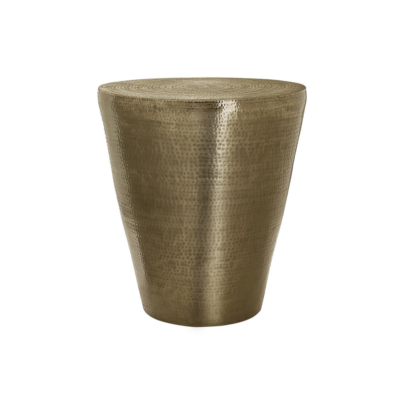Monarch I 3923 22"H - Gold Iron Metal Drum IMAGE 3