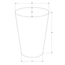 Monarch I 3925 22"H - Chrome Iron Metal Drum IMAGE 7