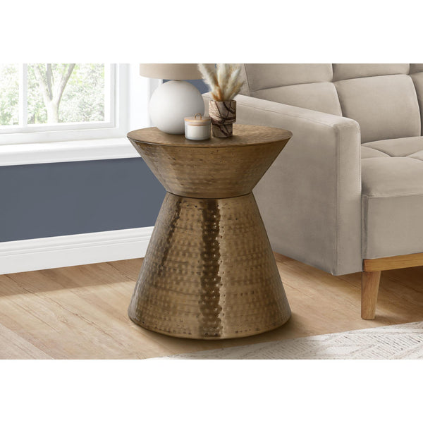Monarch I 3928 22"H - Copper Iron Metal Drum IMAGE 1