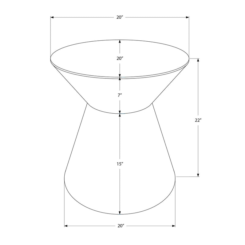 Monarch I 3928 22"H - Copper Iron Metal Drum IMAGE 7