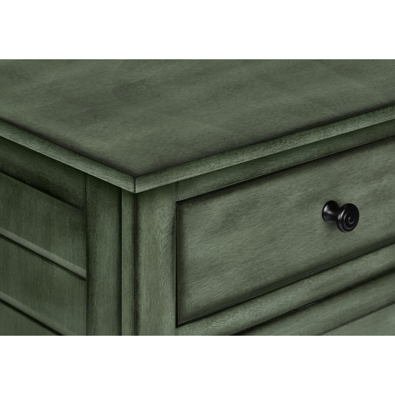 Monarch I 3948 25"H - Antique Green Veneer IMAGE 6