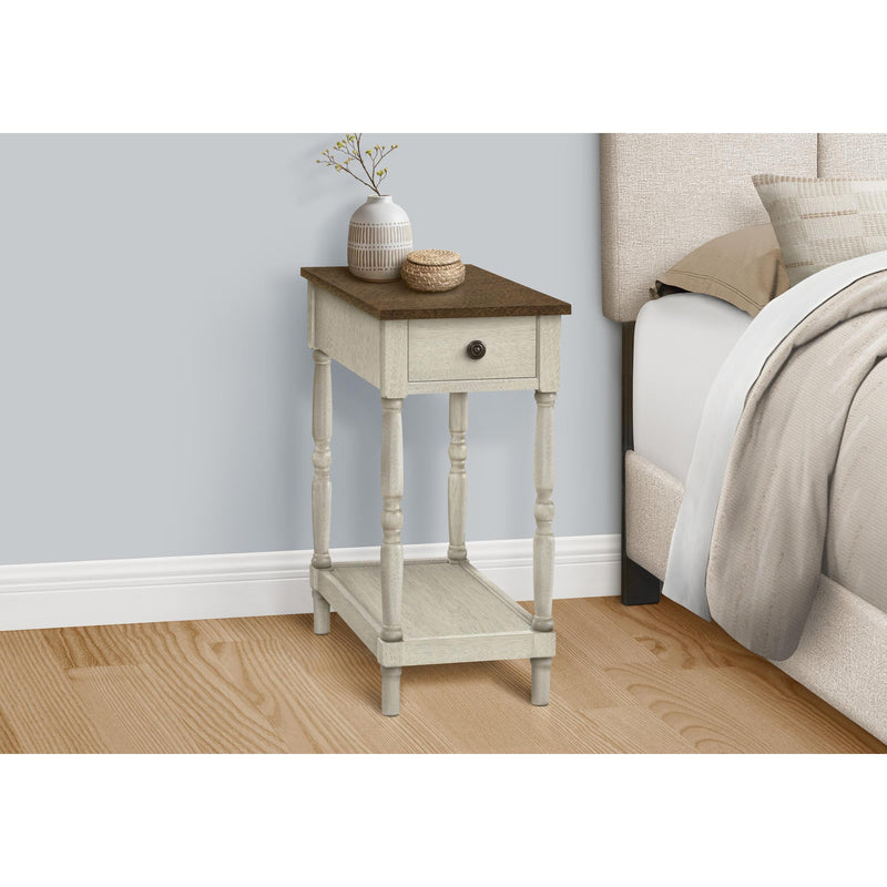 Monarch I 3958 24"H - Antique White/Espresso Veneer IMAGE 2