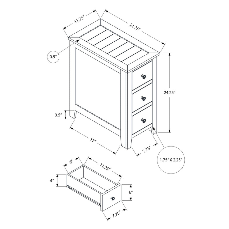 Monarch I 3959 24"H - Espresso Veneer IMAGE 11