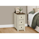 Monarch I 3960 24"H - Antique White/Espresso Veneer IMAGE 2