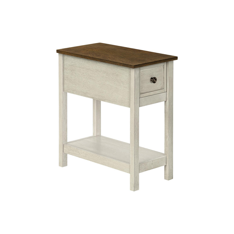 Monarch I 3962 24"H - Antique White/Espresso Veneer IMAGE 3