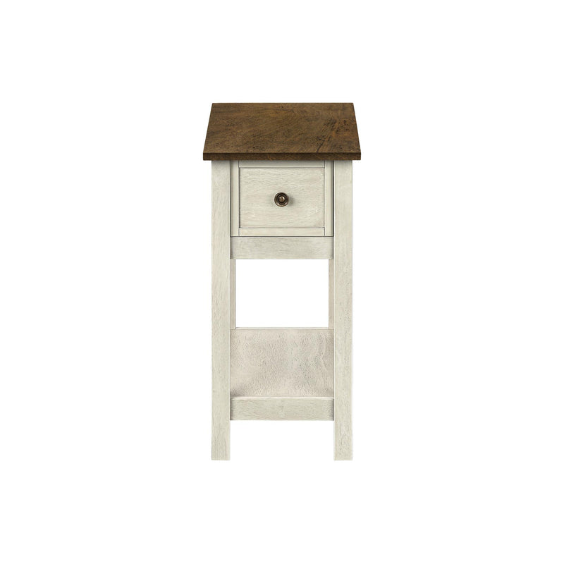 Monarch I 3962 24"H - Antique White/Espresso Veneer IMAGE 4