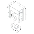 Monarch I 3963 24"H - Washed Grey Veneer IMAGE 4